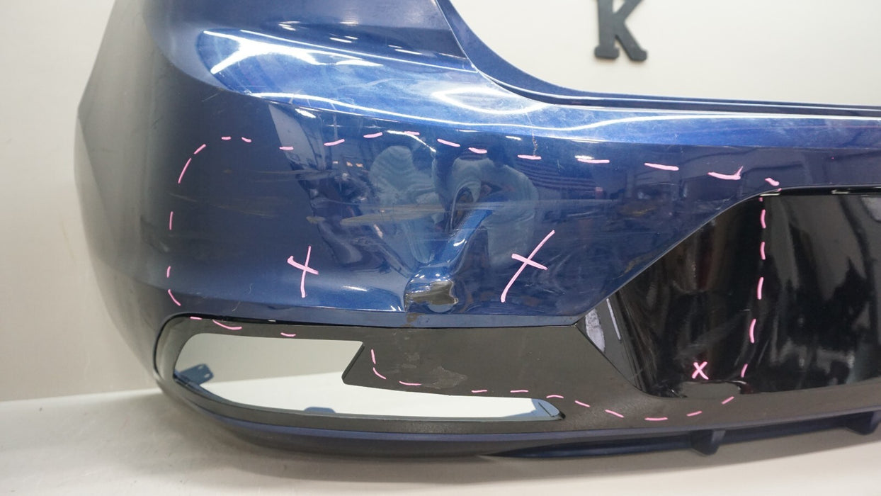 2019-2020 HYUNDAI ELANTRA REAR BUMPER COVER W/ TRIM 86611-F3500 OEM