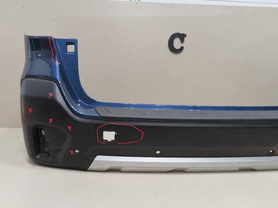 2020-2021 SUBARU OUTBACK REAR BUMPER COVER W/ LOWER VALANCE PANEL OEM 57704AN31A
