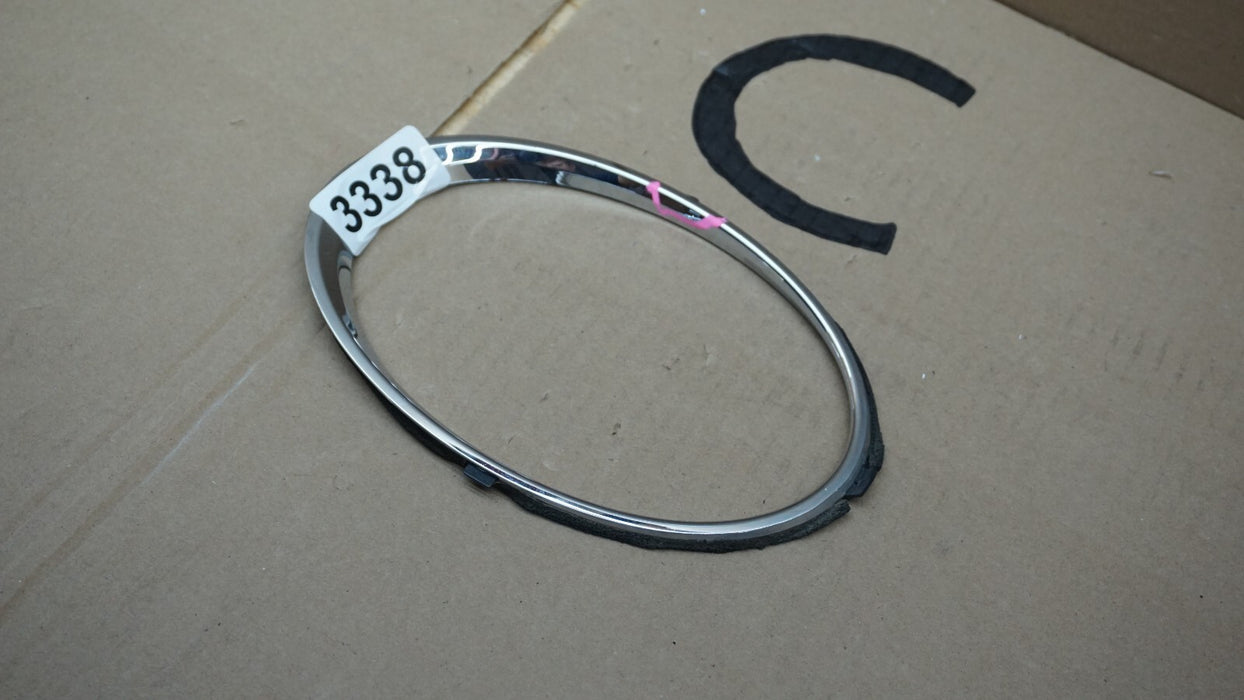2013-2015 BENTLEY CONTINENTAL GT PASSENGER SIDE HEADLIGHT CHROME TRIM RING OEM