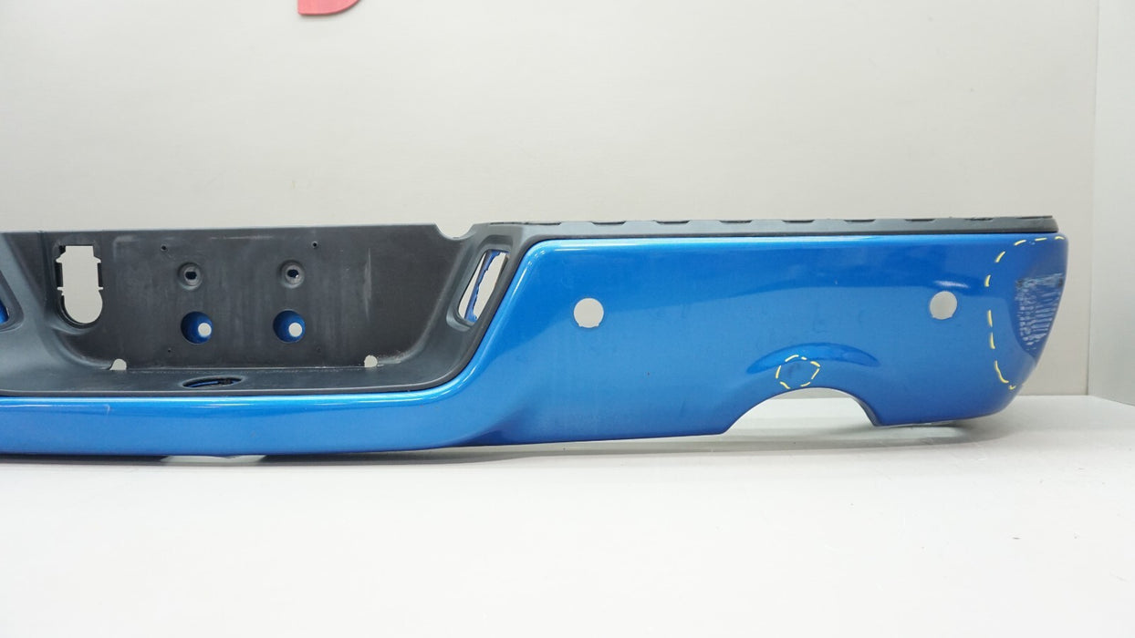2009-2021 DODGE RAM 1500 REAR BUMPER COVER BLUE 68049779AB OEM