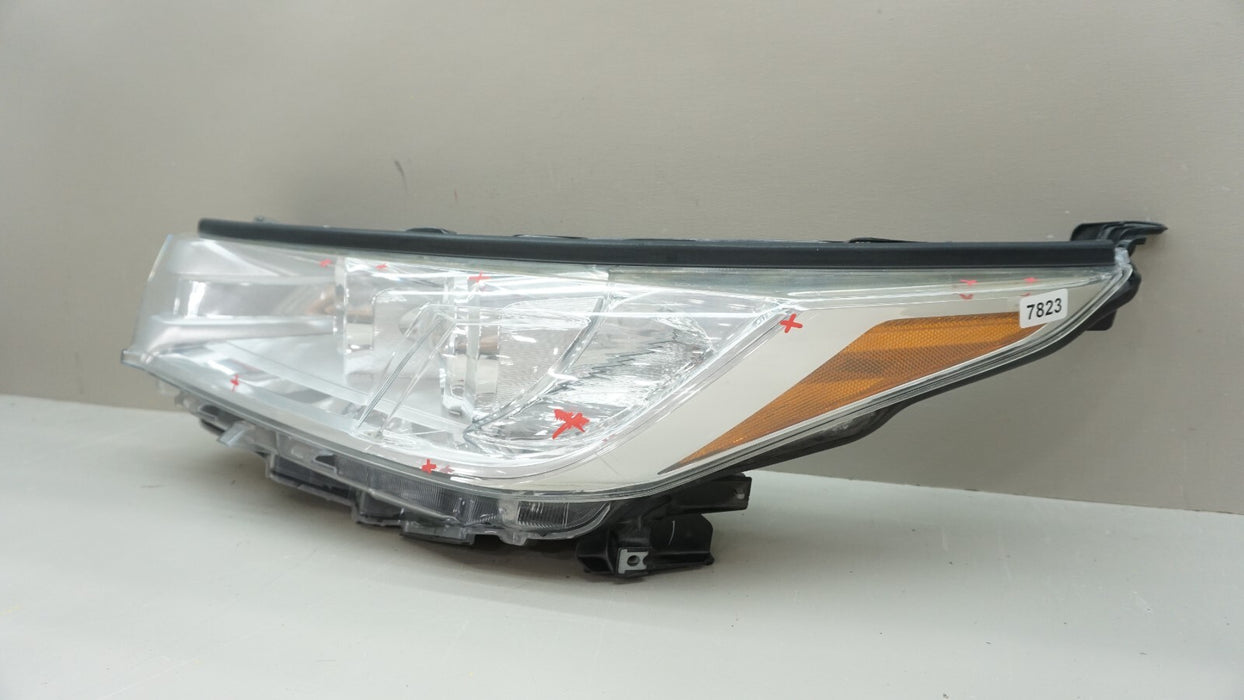 2014-2016 TOYOTA HIGHLANDER LH LEFT DRIVER SIDE HALOGEN HEADLIGHT OEM
