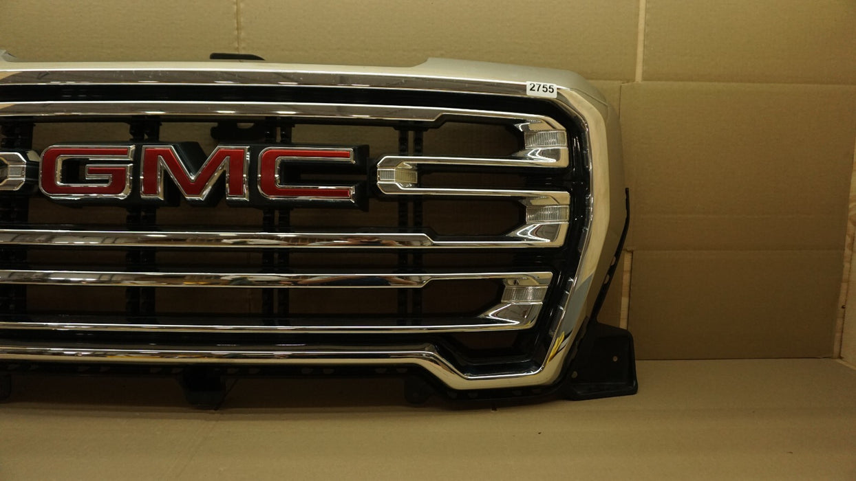 2019 2020 2021 GMC SIERRA 1500 FRONT CHROME GRILLE GRILL FACTORY OEM 19 20 21