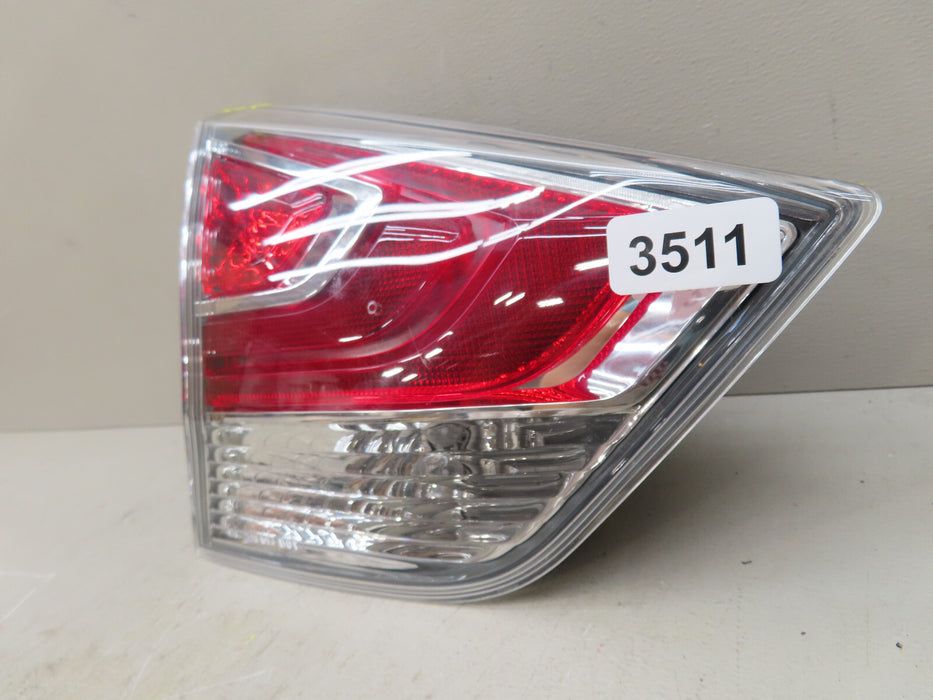 2014 2015 2016 NISSAN ROGUE REAR LEFT PASSENGER INNER TAIL LIGHT LAMP OEM