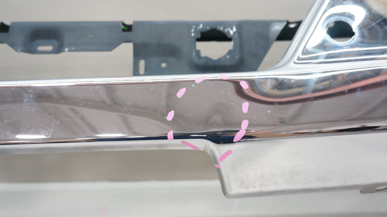 2019-2022 CHEVROLET SILVERADO GMC SIERRA 1500 REAR METAL BUMPER OEM