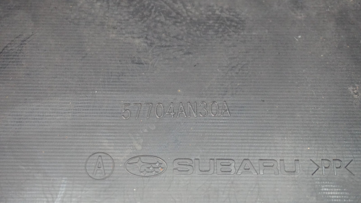 2020-2022 SUBARU LEGACY REAR BUMPER COVER PANEL PLASTIC 57704AN30A OEM