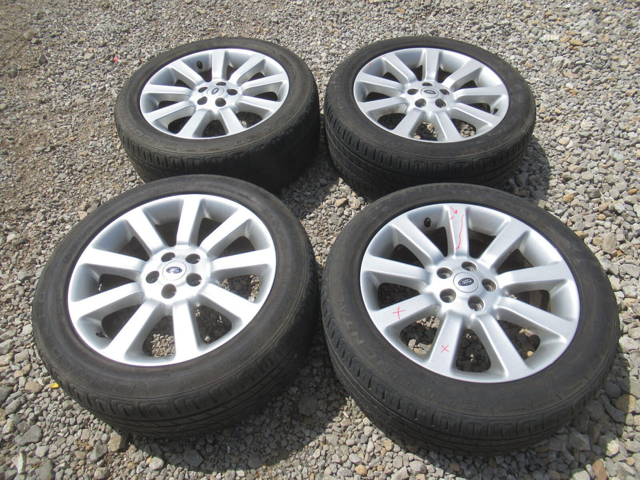 LAND ROVER RANGE ROVER 1 SET 8.5X20 R20" TIRE 255/50/R20 OEM (BAD TIRES)