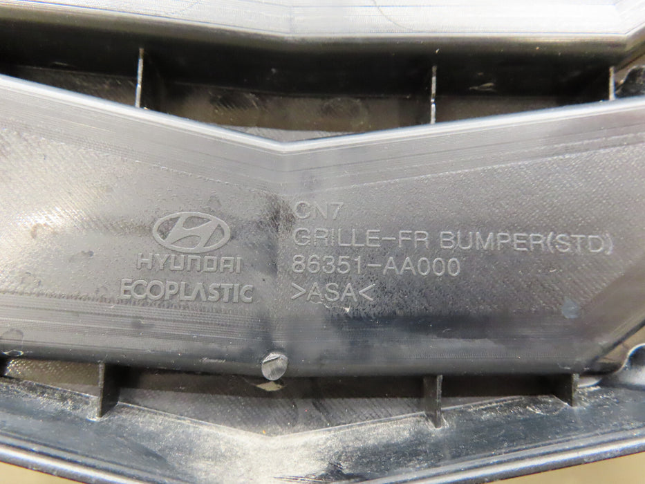 2021 2022 HYUNDAI ELANTRA FRONT RADIATOR GRILLE GRILL OEM 86351-AA000