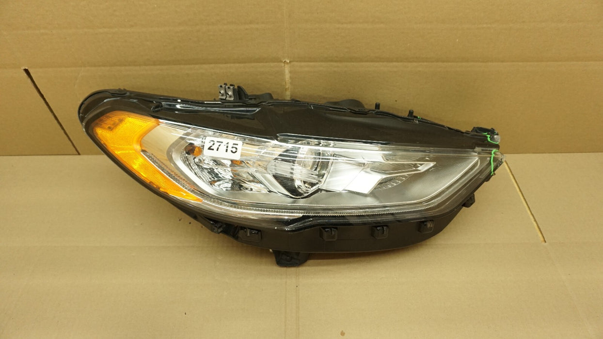 2013-2016 FORD FUSION FRONT RIGHT PASSENGER HEADLIGHT HALOGEN OEM 13 14 15 16