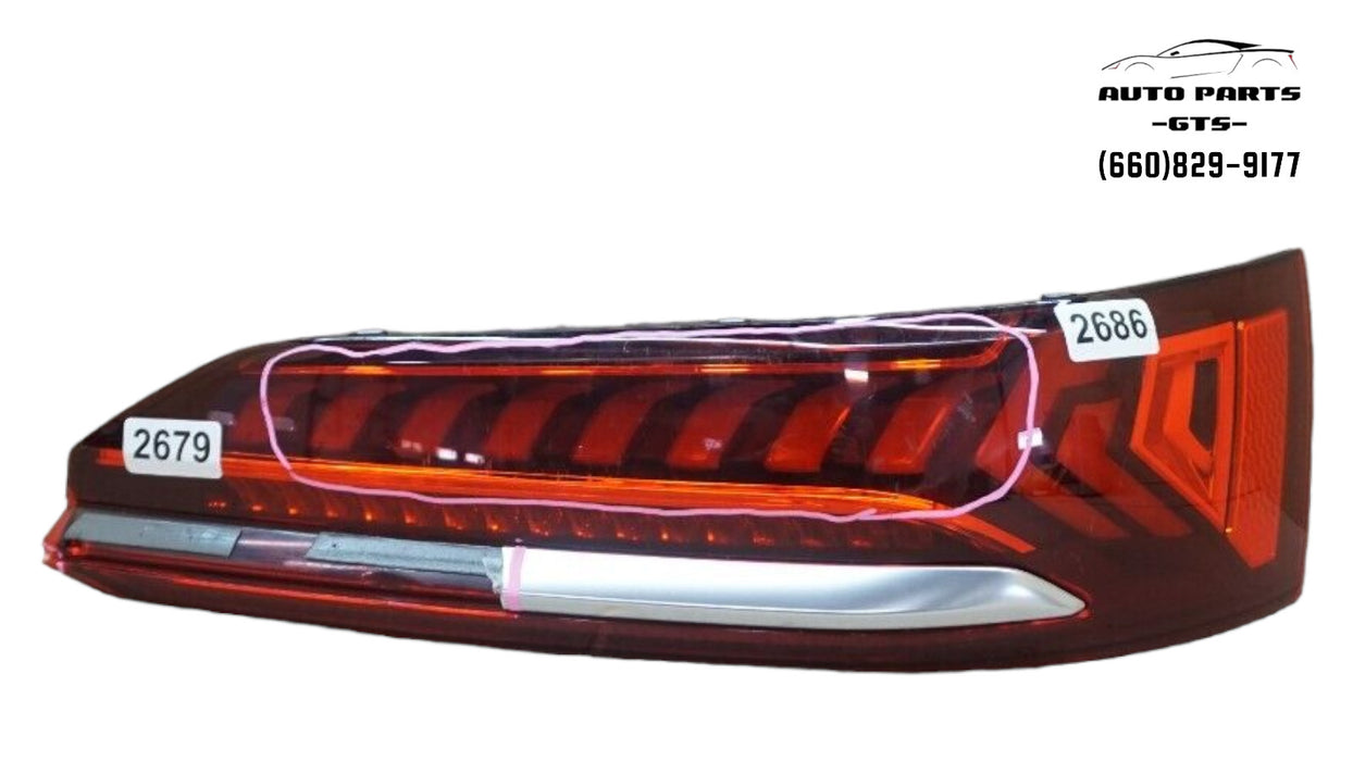 2020-2022 AUDI Q7 REAR RIGHT PASSENGER SIDE TAIL LIGHT LED OEM 20 21 22