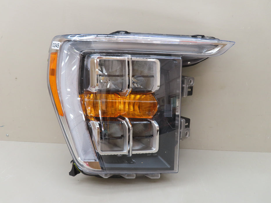 2021 2022 FORD F-150 RAPTOR FRONT RIGHT PASSENGER HEADLIGHT QUAD LED OEM