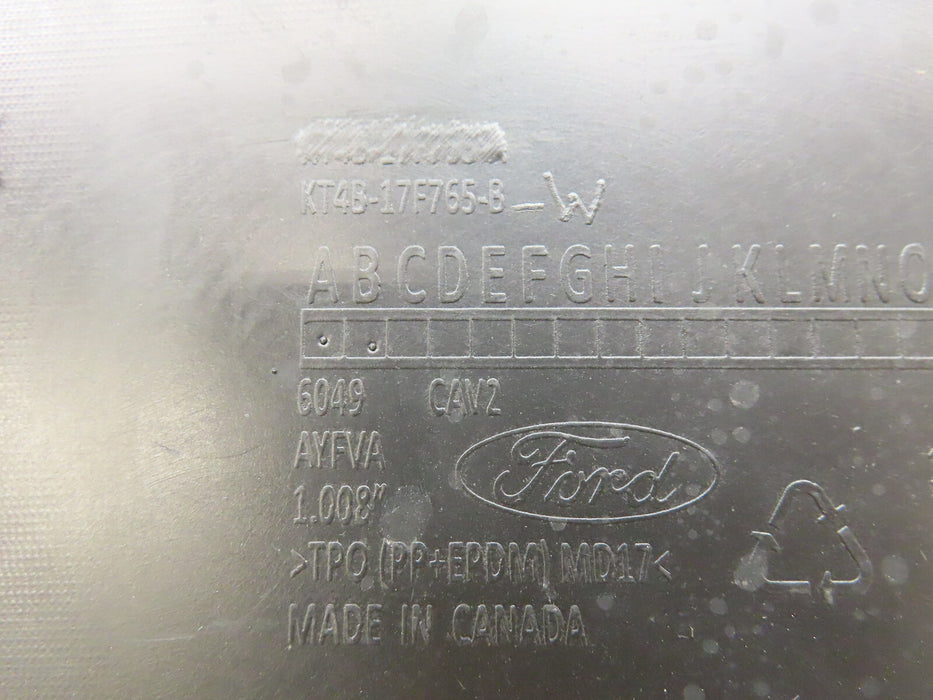 2019-2023 FORD EDGE REAR LOWER BUMPER COVER VALANCE OEM
