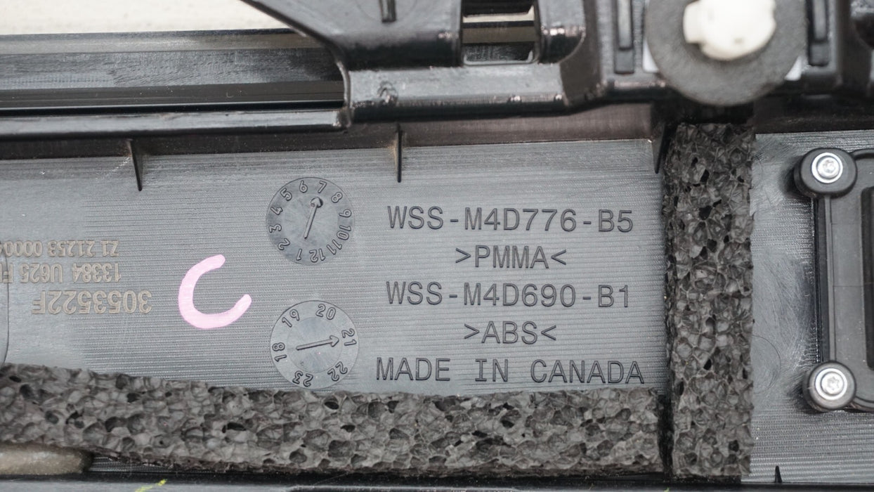 2020-2023 FORD EXPLORER FRONT LEFT DOOR APPLIQUE TRIM LB5Z7820555E OEM
