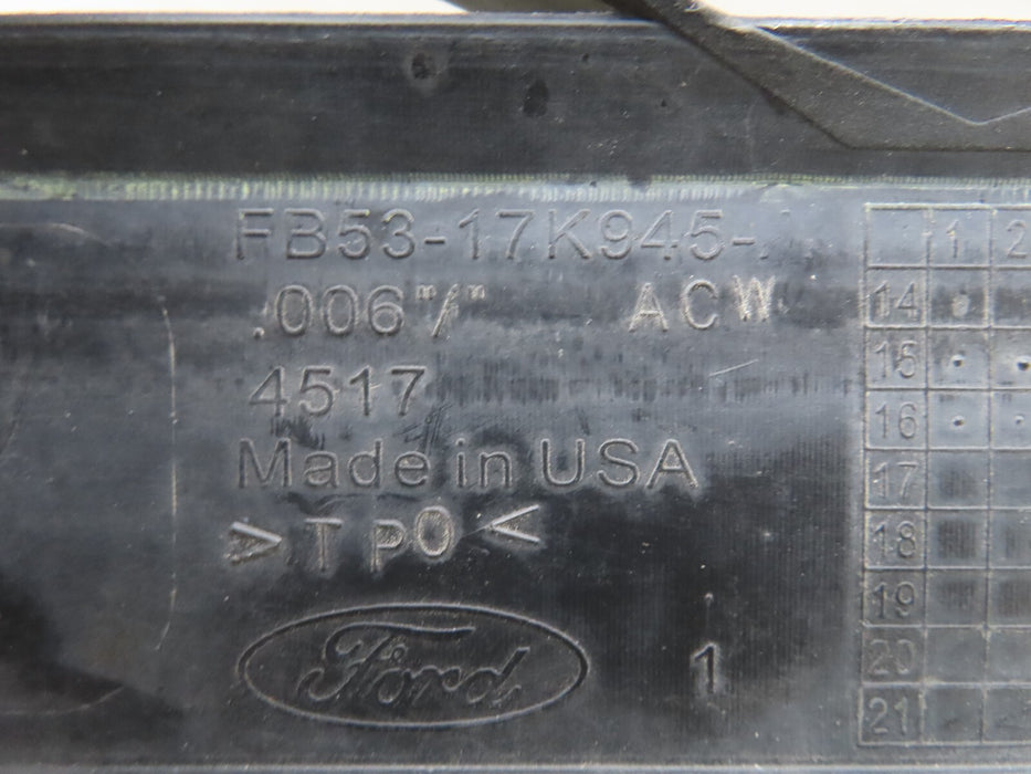 2016-2017 FORD EXPLORER SUV FRONT LOWER BUMPER GRILLE GRILL OEM FB53-17K945-ACW