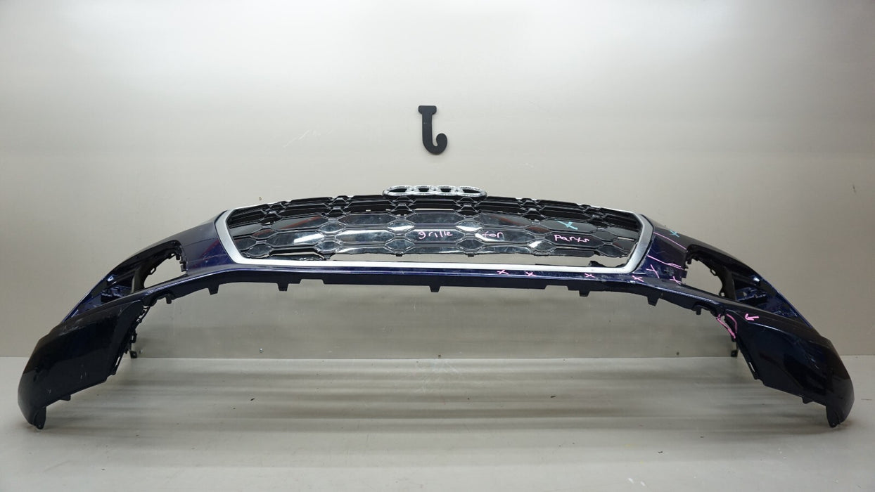 2021-2022 AUDI Q5 FRONT BUMPER COVER PANEL W/ GRILLE GRILL EMBLEM OEM 80A807062F