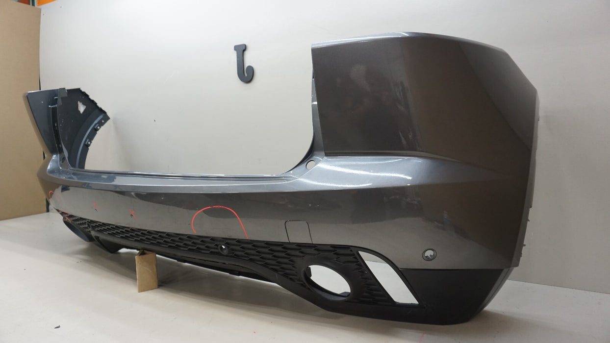 2018-2020 JAGUAR E-PACE REAR BUMPER COVER PANEL W/ SENSOR HOLE OEM J9C3-17A958-A