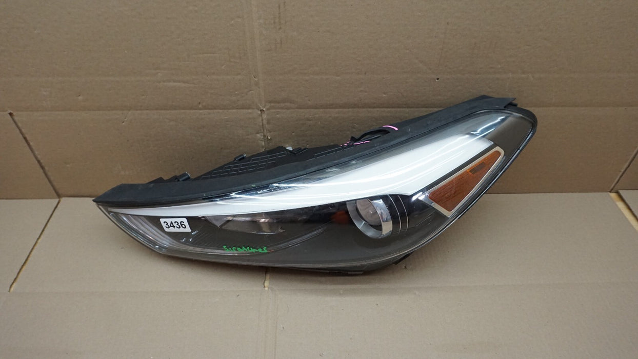 2016-2018 HYUNDAI TUCSON LEFT DRIVER SIDE HALOGEN HEADLIGHT CAPA AFTERMARKET