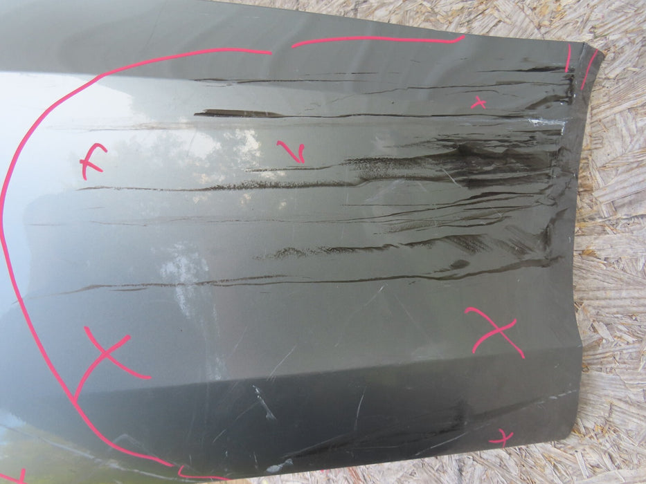 2013-2015 AUDI S6 4DR SEDAN 4.0L GAS REAR BUMPER COVER PANEL OEM 4G5807511N