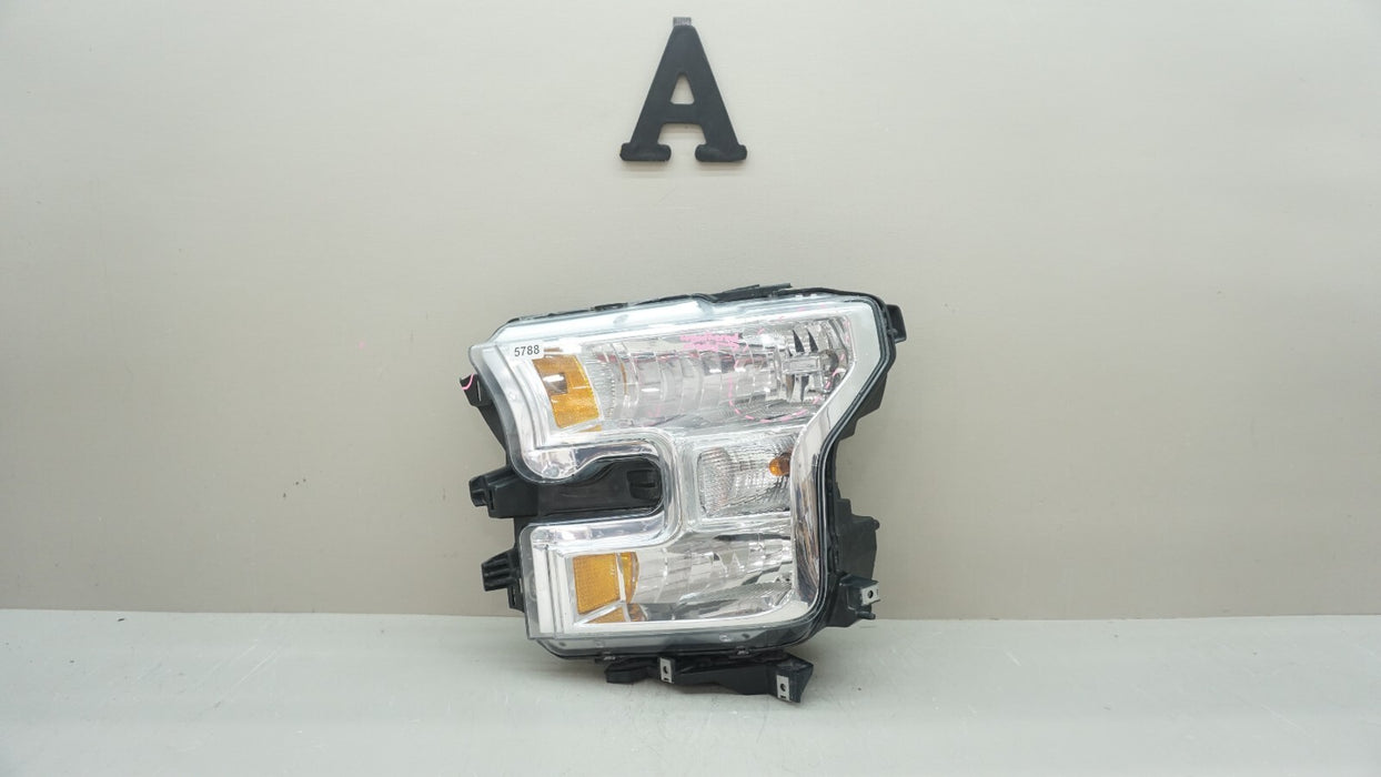 2015-2017 FORD F-150 F150 FRONT LH LEFT DRIVER SIDE HALOGEN HEADLIGHT OEM
