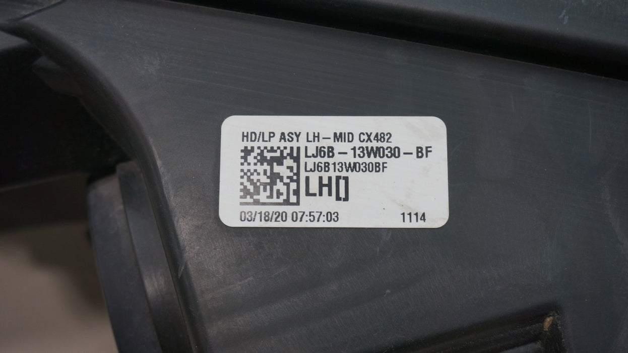 2020-2022 FORD ESCAPE FRONT LEFT DRIVER SIDE HALOGEN HEADLIGHT OEM LJ6B-13W030