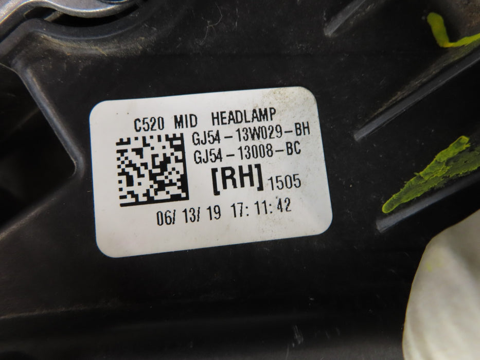 2017-2019 FORD ESCAPE FRONT RIGHT PASSENGER HEADLIGHT HALOGEN OEM