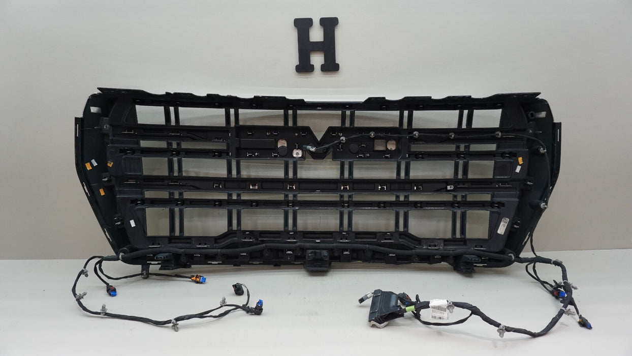 2021-2024 GMC YUKON XL SLT CHROME FRONT GRILLE GRILL OEM 84835787 21 22 23 24