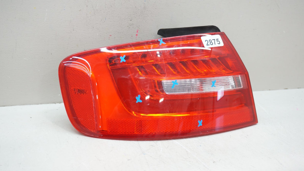 2013-2016 AUDI A4 S4 REAR LEFT DRIVER SIDE OUTER TAIL LIGHT OEM 01091603