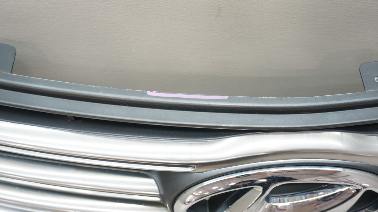 2017-2019 HYUNDAI SANTA FE FRONT BUMPER RADIATOR GRILLE OEM 86351-B8BA0