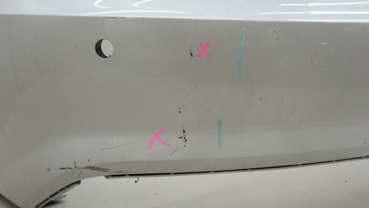 2012-2014 AUDI A7 QUATTRO REAR BUMPER COVER PANEL W/ SENSOR HOLE OEM 4G8807385E