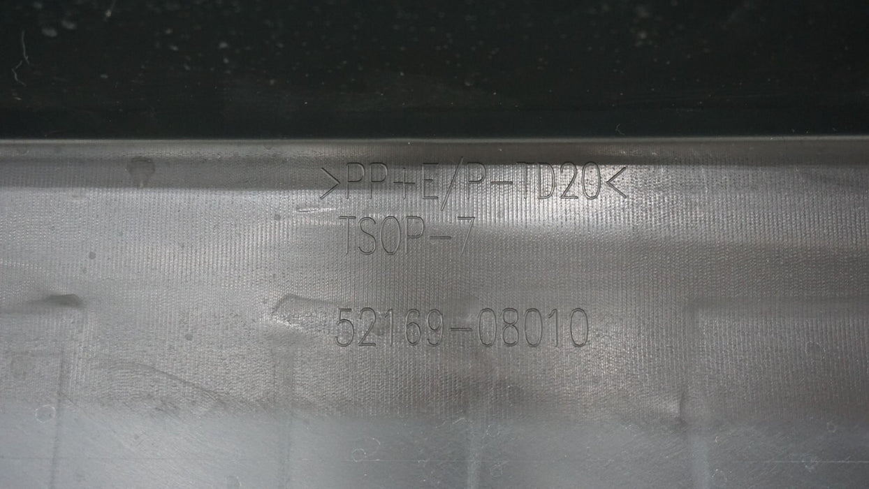 2021-2023 TOYOTA SIENNA REAR LOWER BUMPER COVER VALANCE OEM