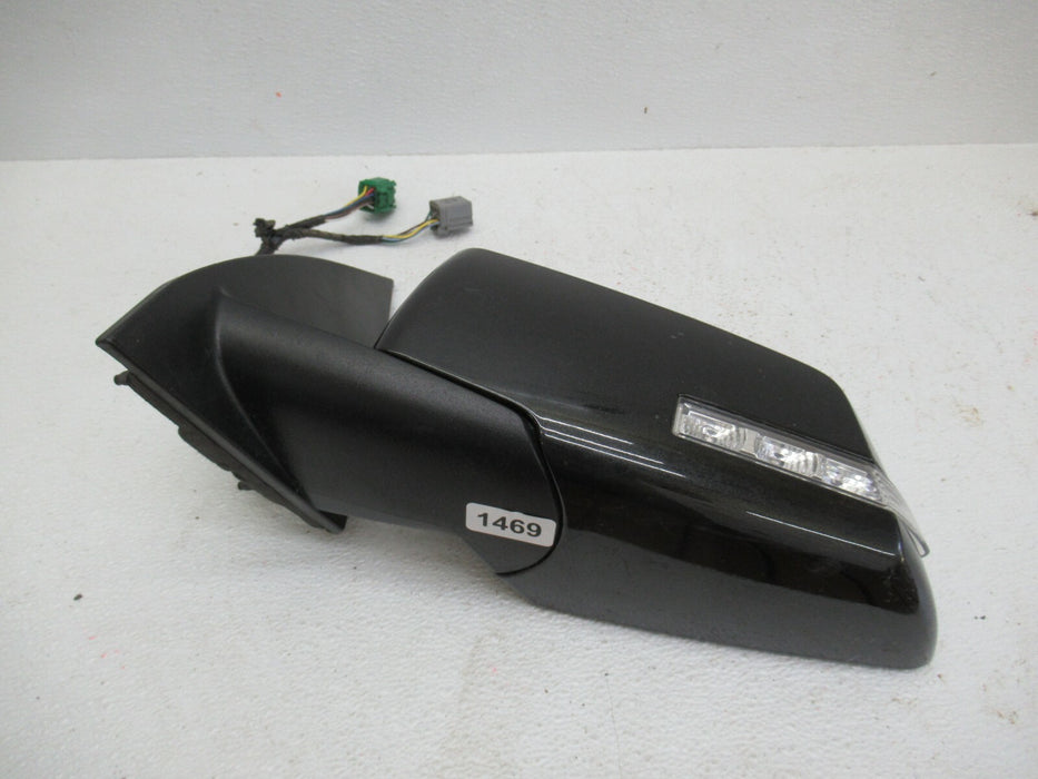 2007-2008 GMC ACADIA FRONT LEFT DRIVER SIDE DOOR REAR VIEW MIRROR BLACK OEM