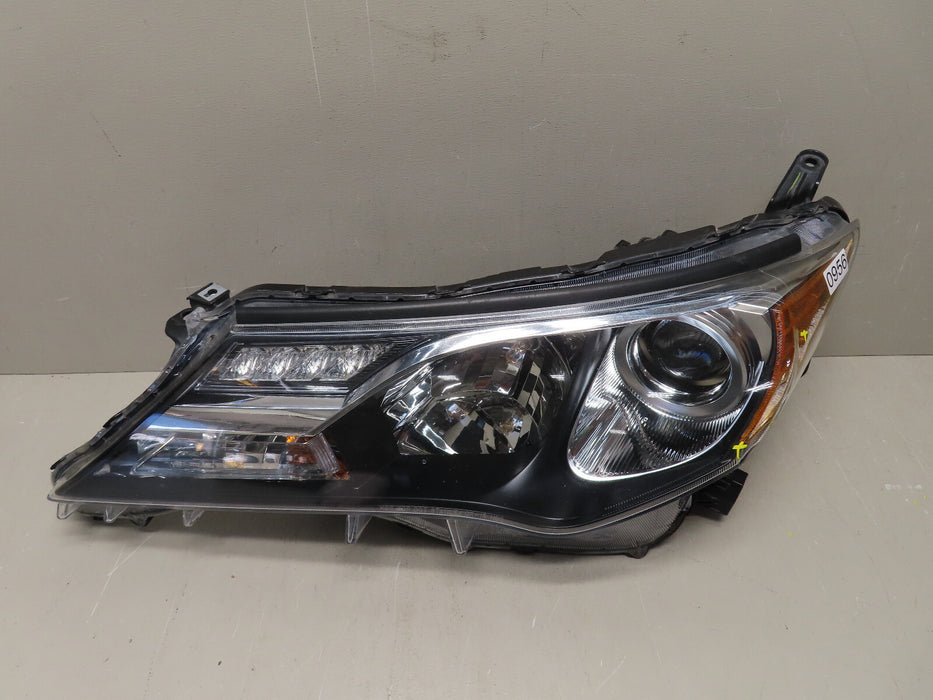 2013 2014 2015 TOYOTA RAV4 LEFT SIDE HEADLIGHT LAMP HALOGEN OEM
