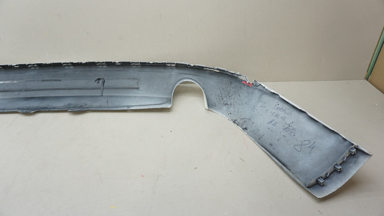 2011-2014 AUDI A8 REAR LOWER BUMPER COVER SPOILER VALANCE PANEL OEM 4H0807521