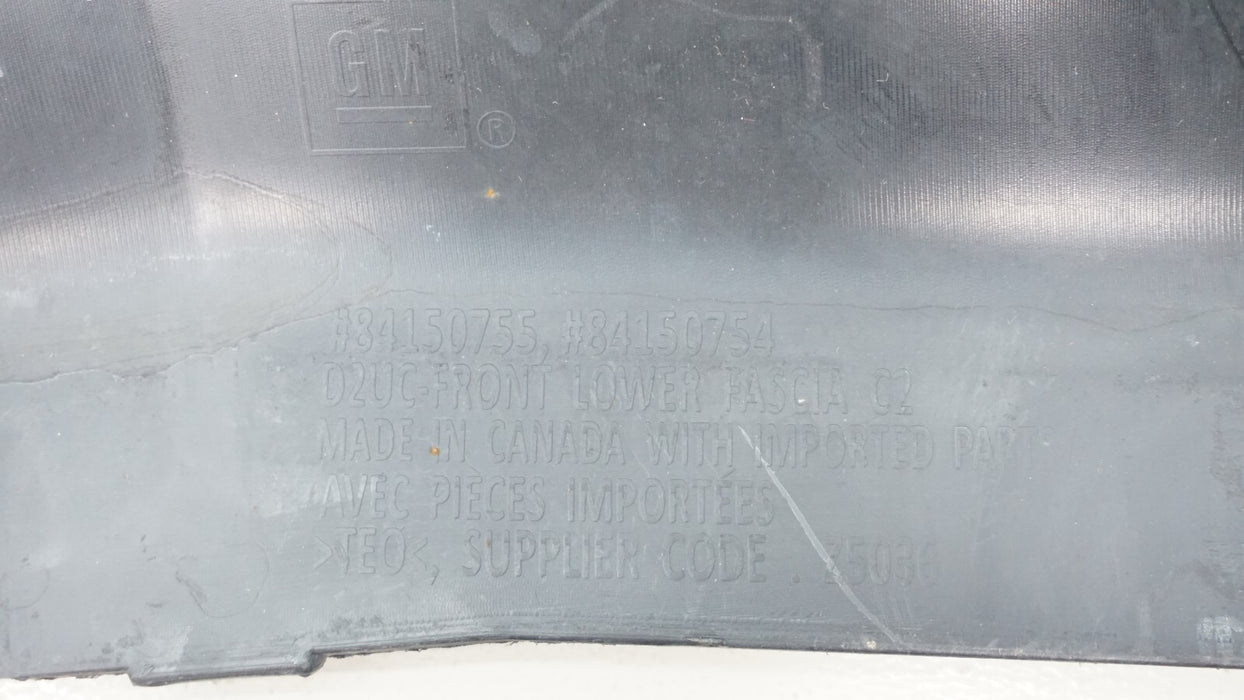2018-2020 CHEVROLET EQUINOX FRONT LOWER BUMPER COVER VALANCE OEM 23333106