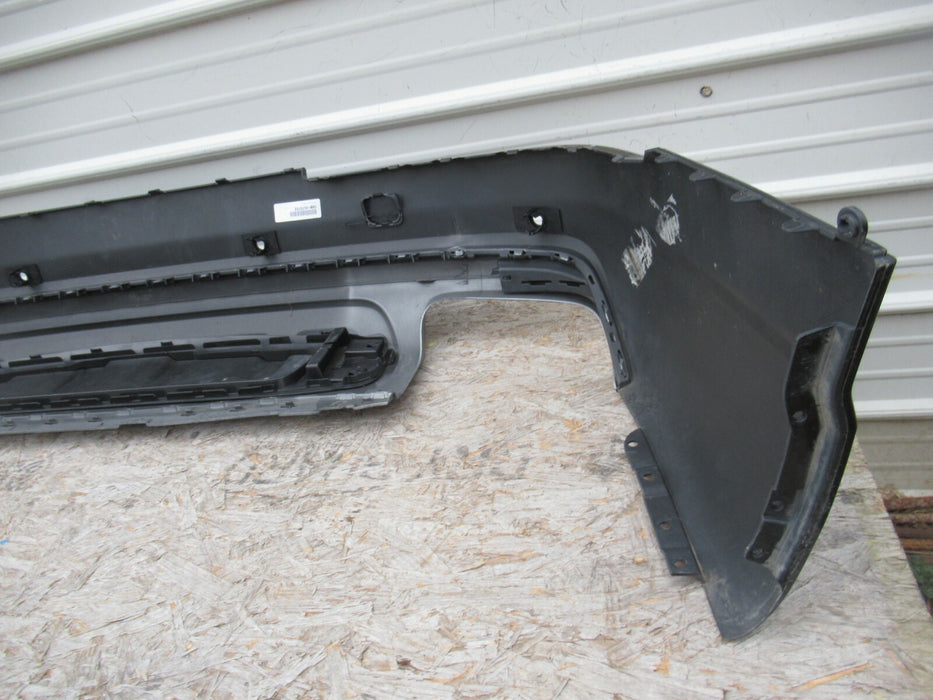 2017-2019 AUDI Q7 REAR BUMPER COVER VALANCE  /W PARKING SENSOR HOLES OEM