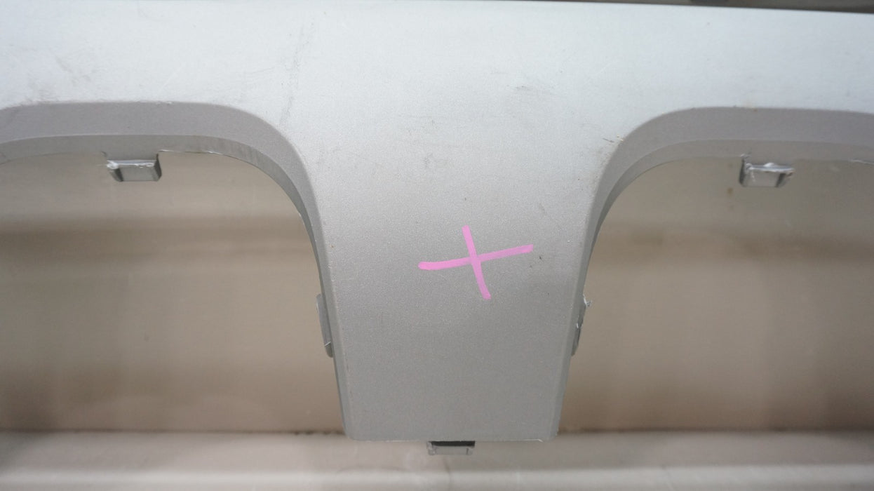 2022-2024 VOLKSWAGEN TAOS LOWER REAR BUMPER VALANCE SILVER OEM 2GJ-807-568