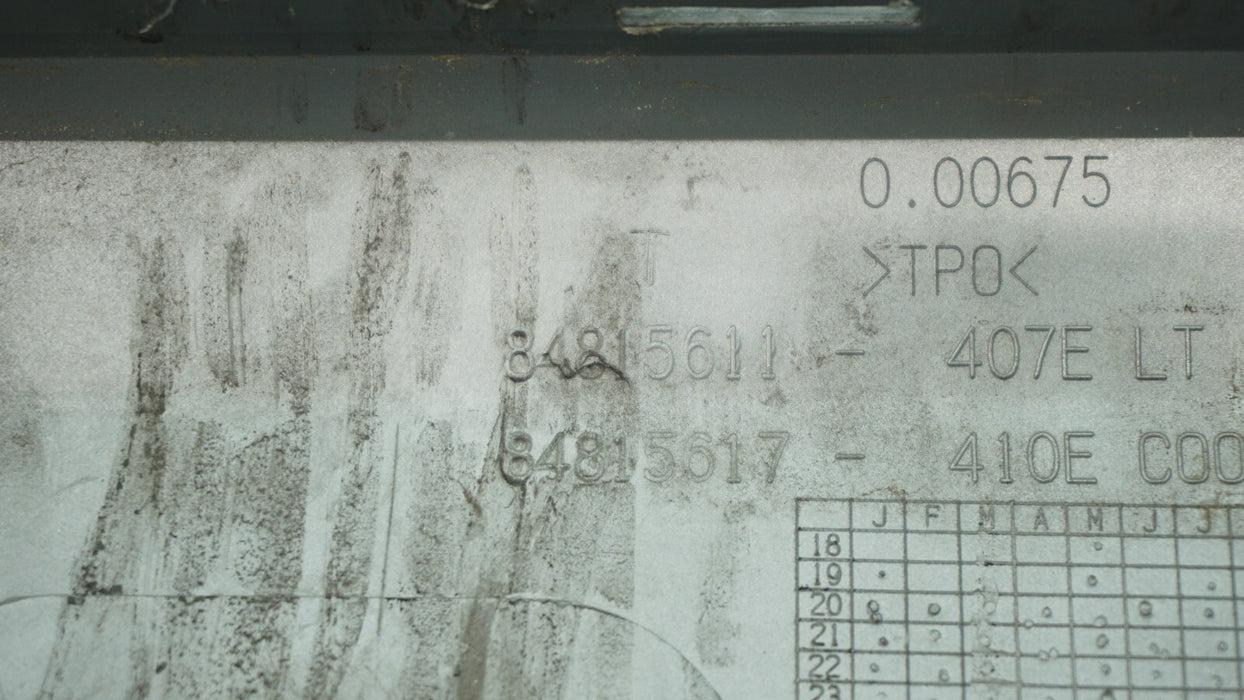 2017-2019 GMC ACADIA REAR LOWER BUMPER VALANCE OEM 84815611