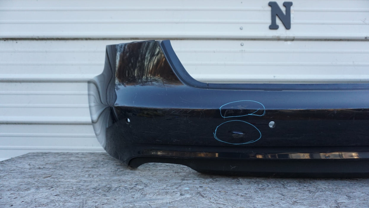 2013-2016 AUDI A4 REAR BUMPER COVER W SENSORS OEM 13 14 15 16 8K0 807 521 G