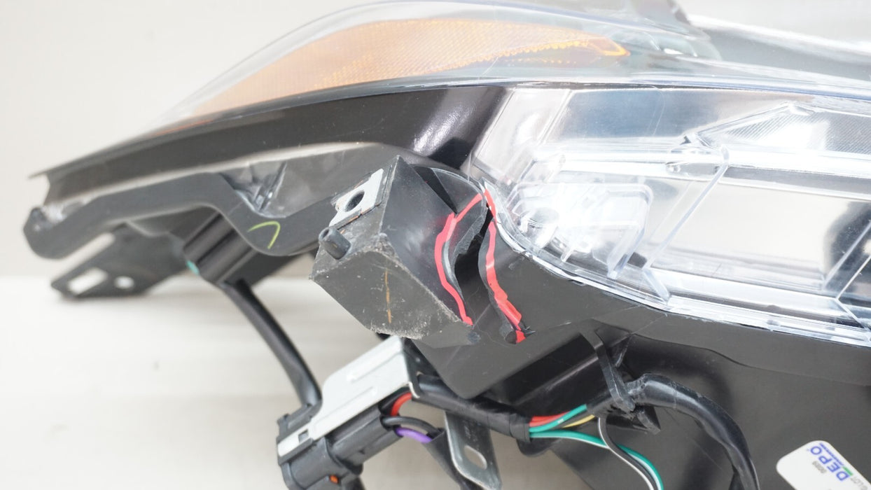 2015-2018 NISSAN MURANO FRONT RIGHT PASSENGER SIDE HEADLIGHT AFTERMARKET CAPA