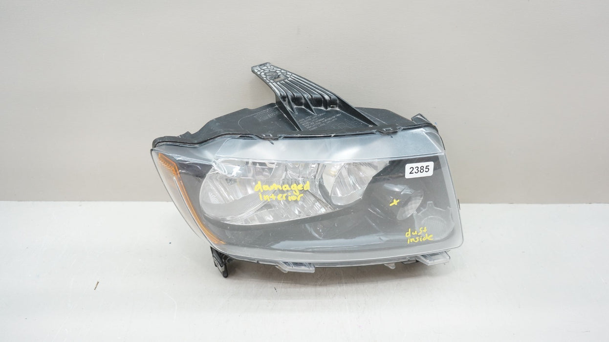 2011-2013 JEEP GRAND CHEROKEE FRONT RIGHT HALOGEN BLACK HEADLIGHT OEM