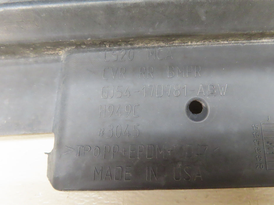 2013-2019 FORD ESCAPE REAR BUMPER COVER OEM GJ54-17D781-ABW