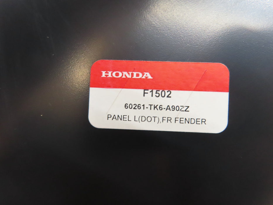 2009-2013 HONDA FIT FRONT LEFT DRIVER SIDE FENDER PANEL OEM 60261-TK6-A90ZZ