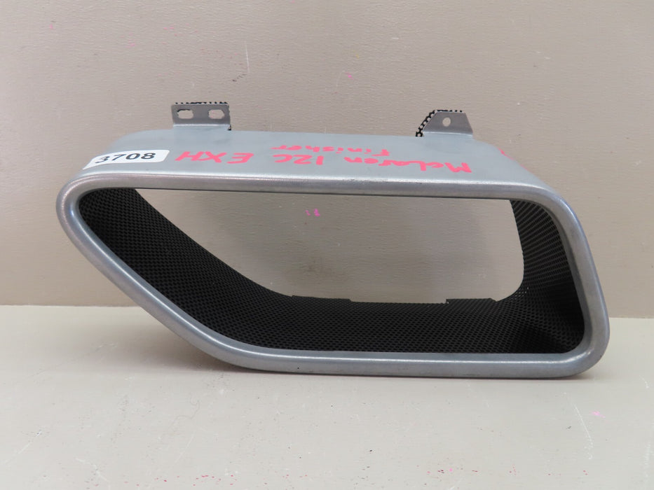 2012-2014 MCLAREN MP4-12C REAR LEFT DRIVER SIDE EXHAUST MUFFLER END TIP OEM