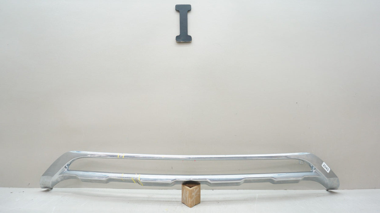 2013-2015 MERCEDES-BENZ GLK CLASS FRONT LOWER BUMPER CHROME TRIM OEM