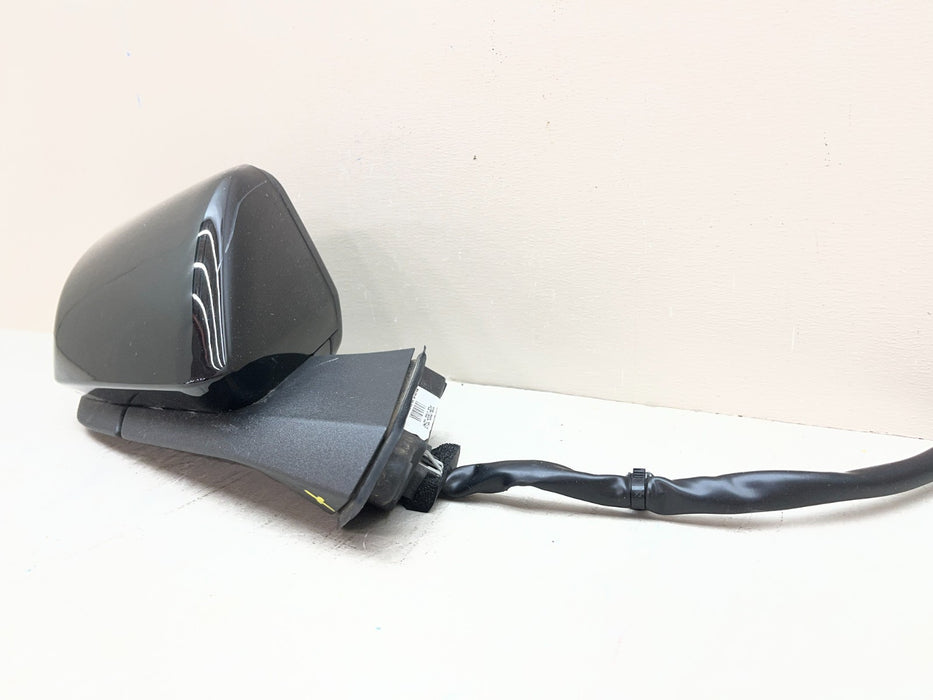 2015-2020 FORD MUSTANG RH RIGHT PASSENGER BLACK POWER MIRROR BLIND SPOT OEM