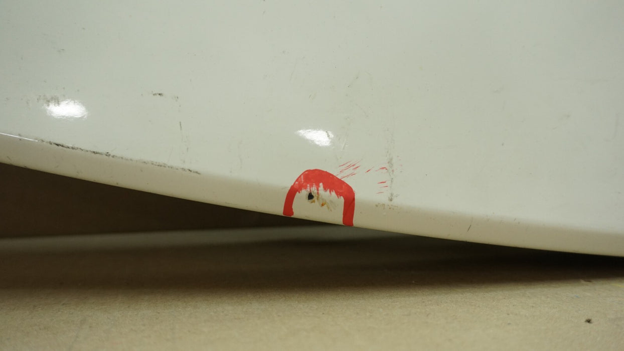 2009-2013 CHEVROLET CHEVY TRAVERSE REAR TOP SPOILER WING WHITE OEM 20978952