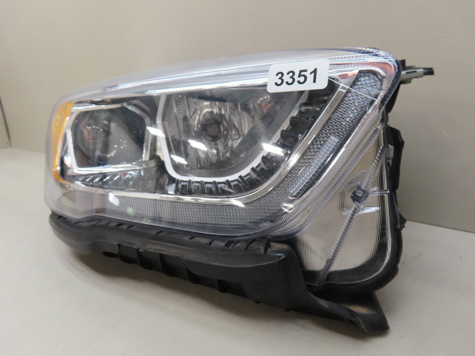 2017-2019 FORD ESCAPE FRONT RIGHT PASSENGER HEADLIGHT HALOGEN OEM