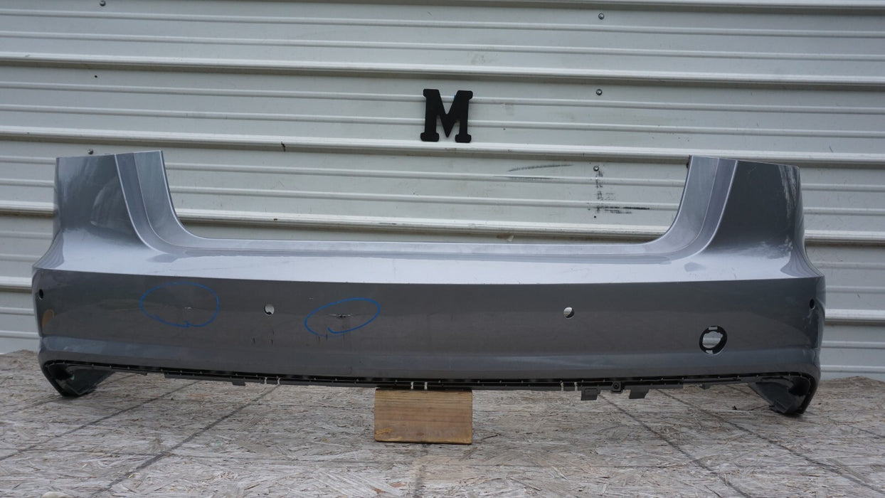 2017-2019 AUDI A4 S4 B9 S-LINE REAR BUMPER COVER OEM 17 18 19