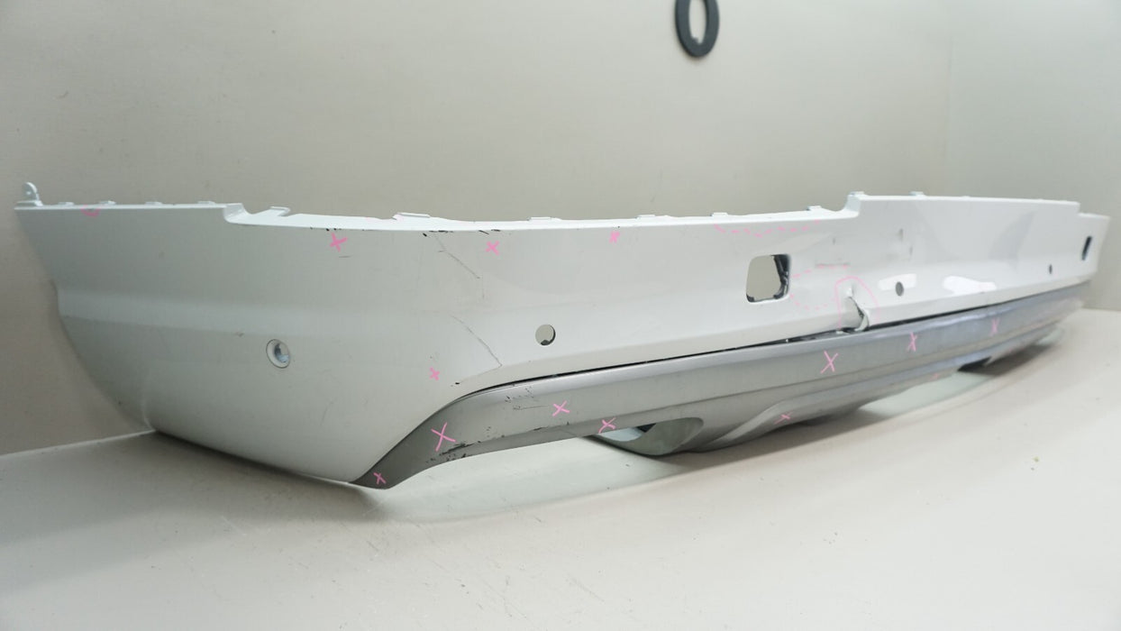 2017-2019 AUDI Q7 REAR MIDDLE/LOWER BUMPER COVER 4M0807941C OEM 17 18 19
