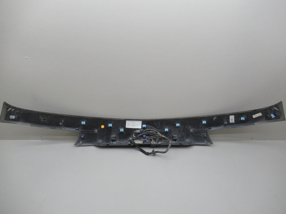 2016-2020 KIA SORENTO REAR TRUNK TAILGATE UPPER FINISH MOLDING W/ CAMERA OEM