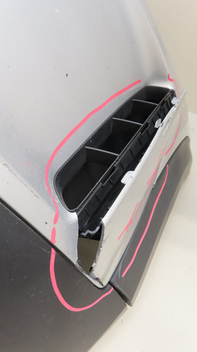 2017-2019 KIA NIRO FRONT BUMPER COVER OEM W/GRILLE W/LOWER COMPLETE  B